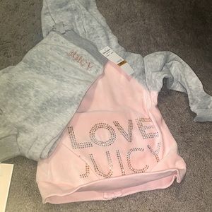 BNWT TODDLER JUICY COUTURE SWEAT SUIT SZ3T